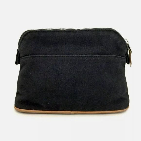 HERMES Bored Canvas Pochette Cosmetics Pouch /P1618 - Picture 4 of 8